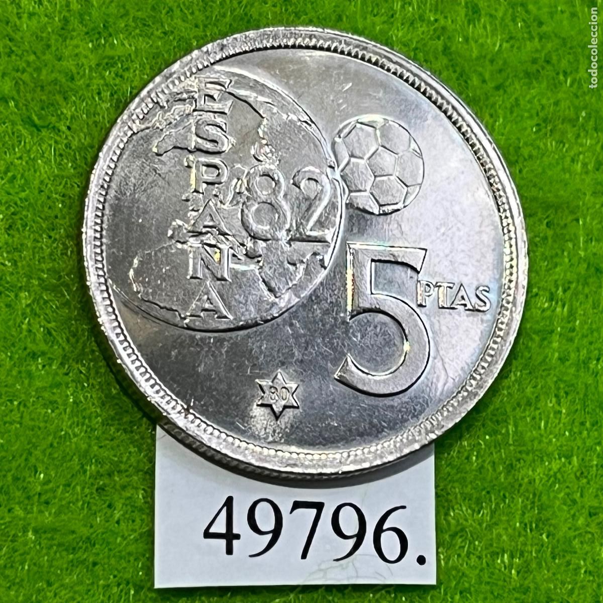 Monedas Juan Carlos I: Espa&ntilde;a 5 pesetas 1980 80, Juan Carlos I, 1⁰