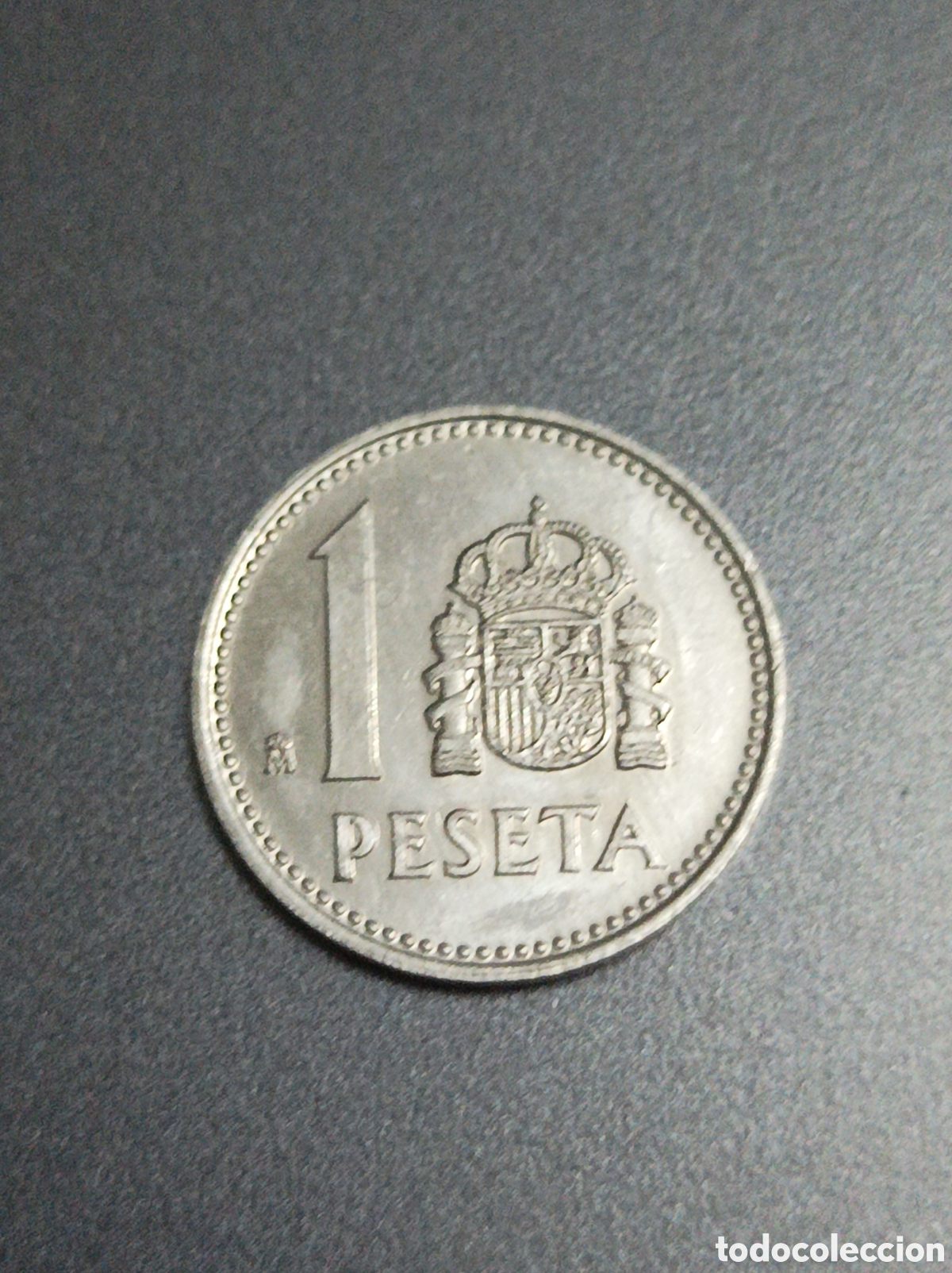 Monedas Juan Carlos I: 1 peseta Espa&ntilde;a de 1984.aluminio