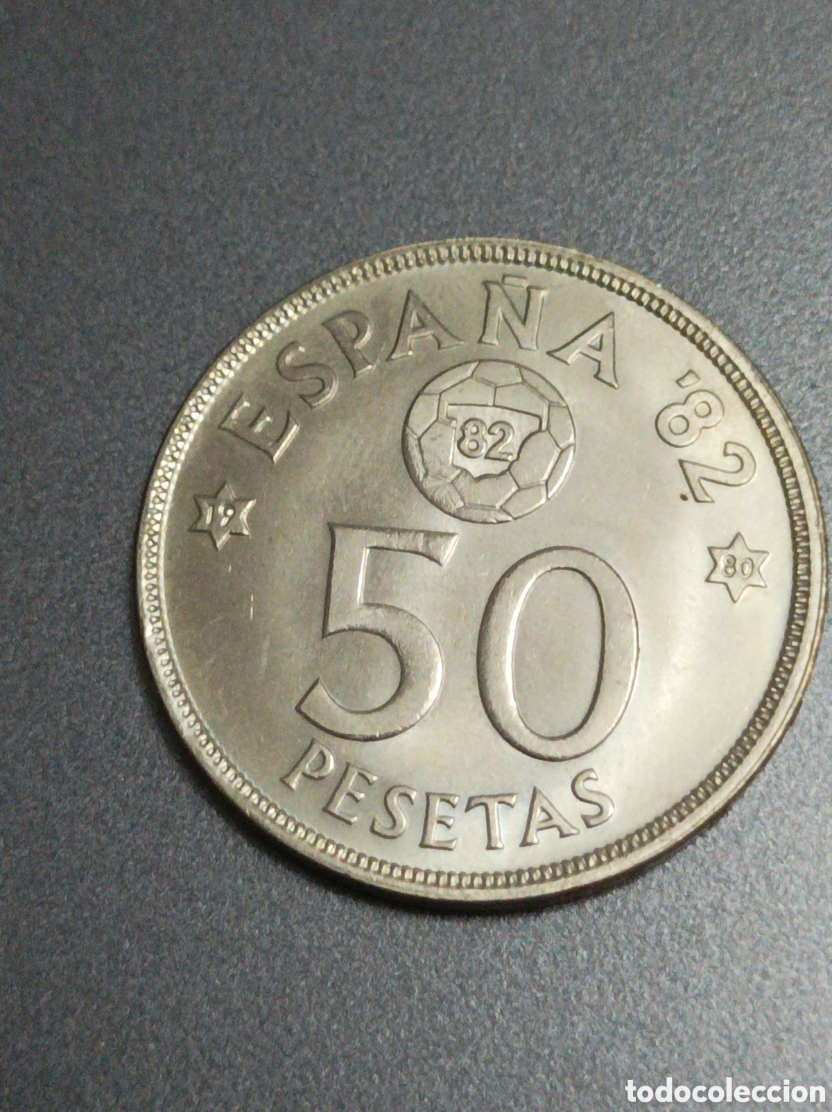 Monedas Juan Carlos I: 50 pesetas Espa&ntilde;a 1980 *82