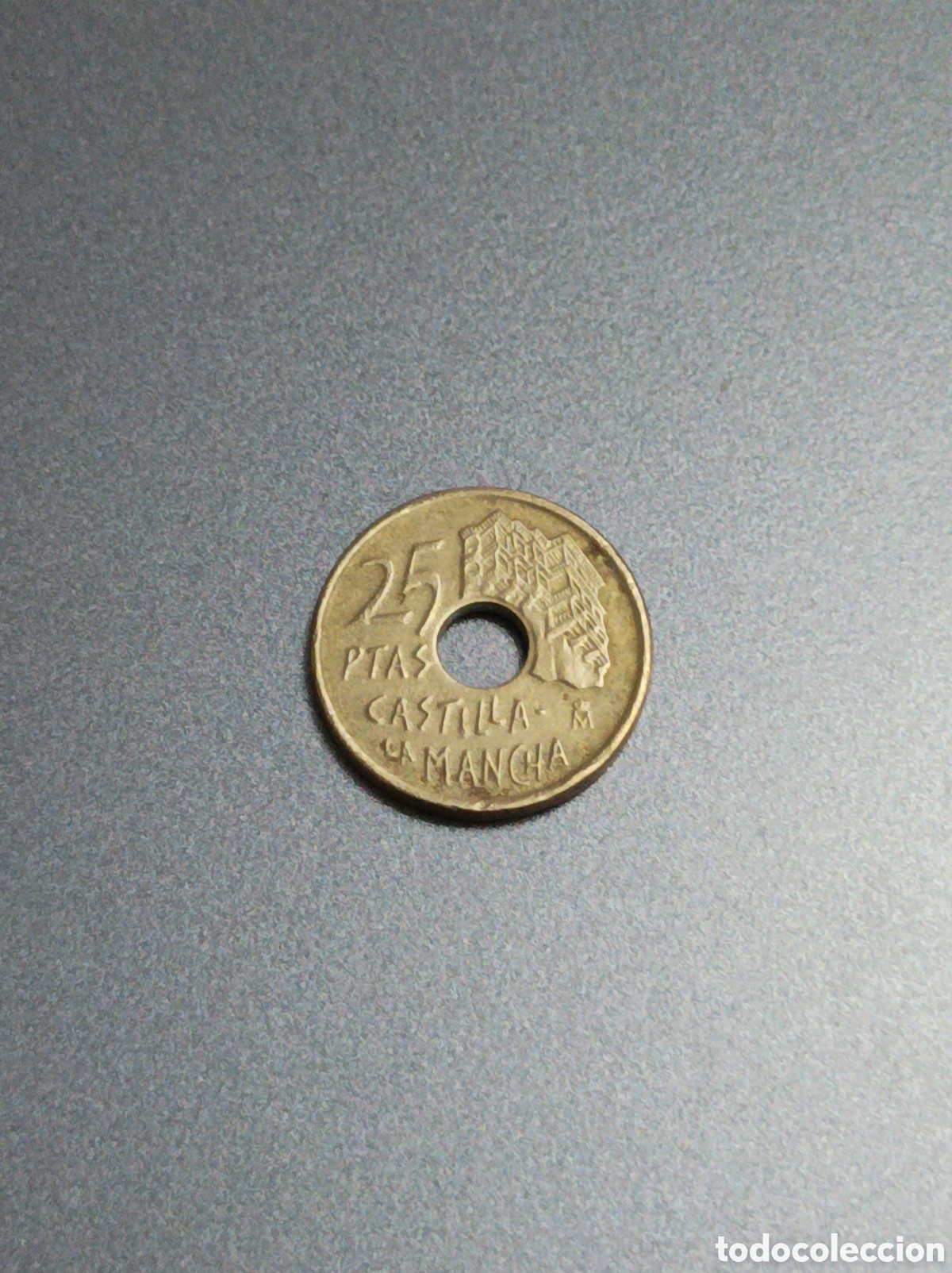Monedas Juan Carlos I: 25 pesetas de Espa&ntilde;a de 1996 Castilla la Mancha