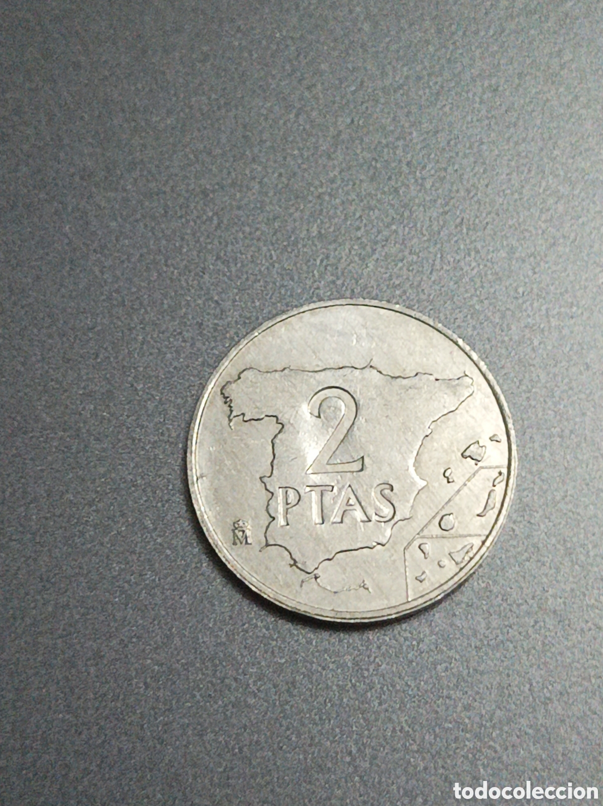 Monedas Juan Carlos I: 2 pesetas de Espa&ntilde;a de 1984