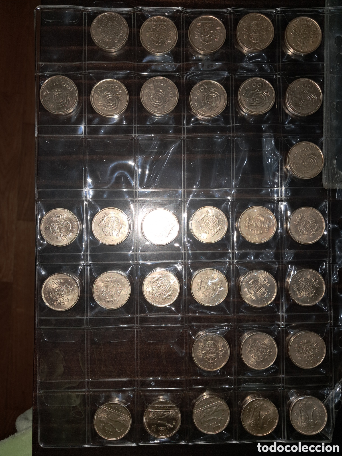 Monedas Juan Carlos I: 32 monedas de 100 pesetas - Foto 2