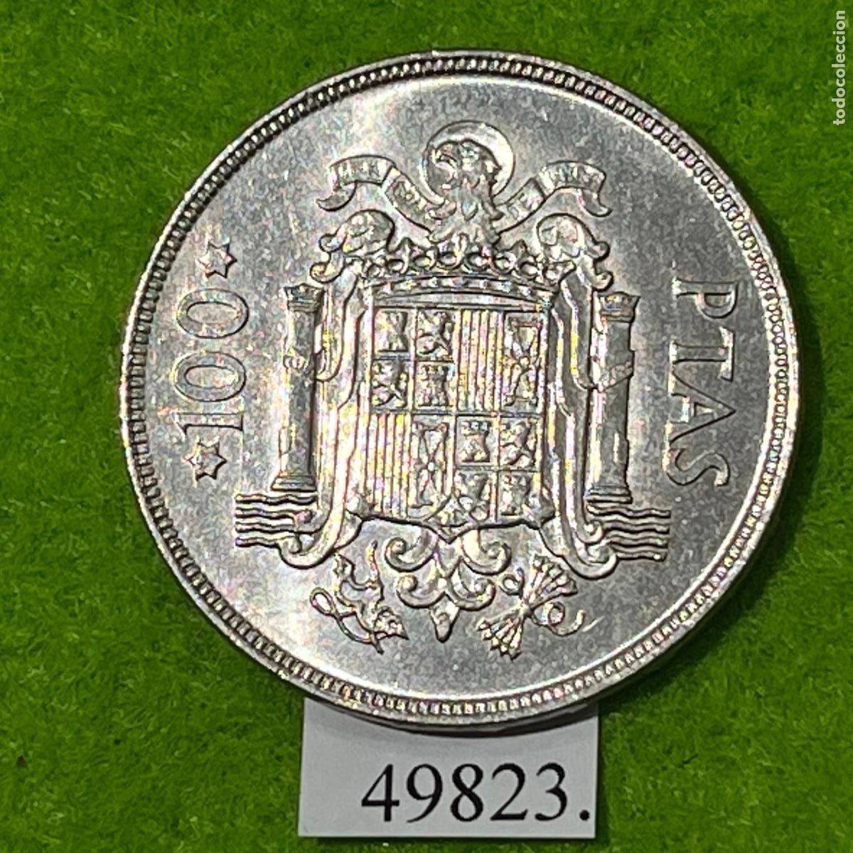 Monedas Juan Carlos I: Espa&ntilde;a 100 pesetas 1975 76, Juan Carlos l, 1&ordm;