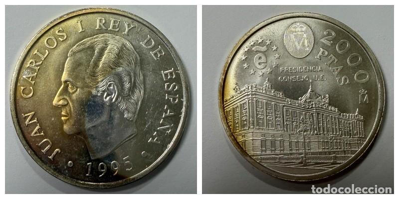 Monedas Juan Carlos I: MONEDA. JUAN CARLOS I REY DE ESPA&Ntilde;A. 2000 PESETAS. 1995. VER FOTOS