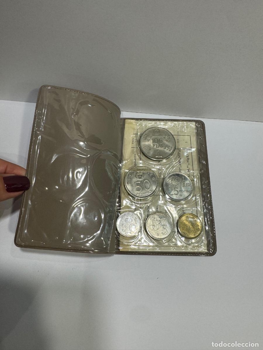Monedas Juan Carlos I: LOTE MONEDAS EN PESETAS REY JUAN CARLOS I MUNDIAL 82 ESPA&Ntilde;A CON SU FUNDA / COMPRA MIN&Iacute;MA 5 &euro;