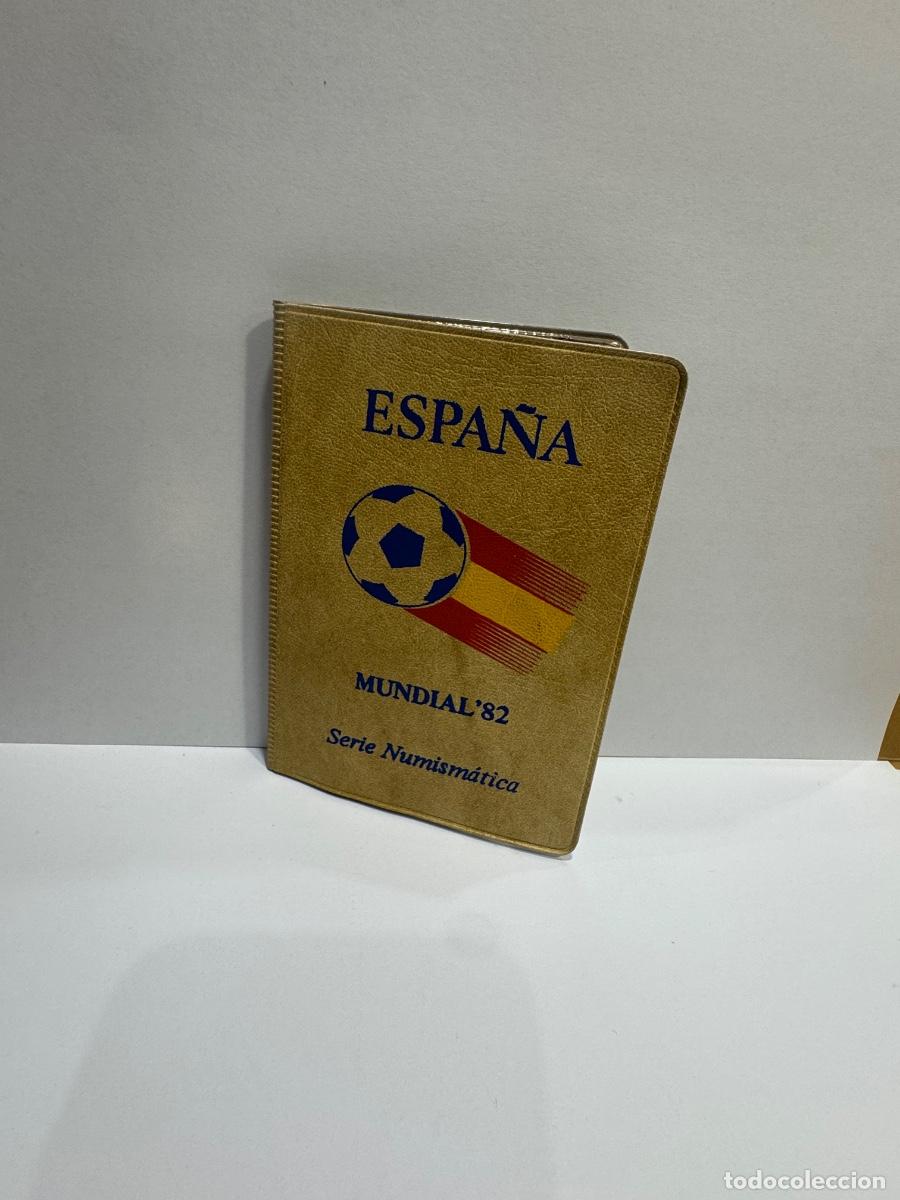 Monedas Juan Carlos I: LOTE MONEDAS EN PESETAS REY JUAN CARLOS I MUNDIAL 82 ESPA&Ntilde;A CON SU FUNDA / COMPRA MIN&Iacute;MA 5 &euro;