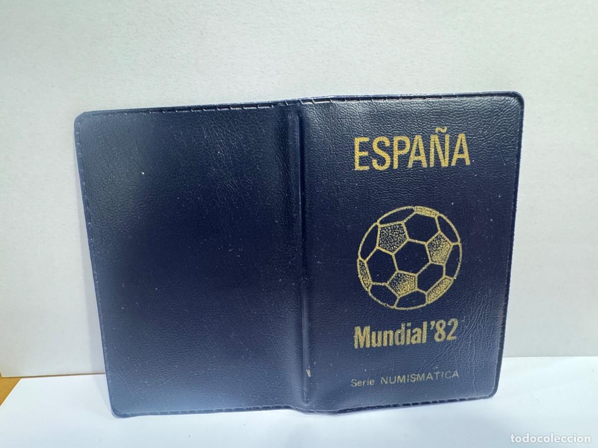 Monedas Juan Carlos I: LOTE MONEDAS EN PESETAS REY JUAN CARLOS I MUNDIAL 82 ESPA&Ntilde;A CON SU FUNDA / COMPRA MIN&Iacute;MA 5 &euro;
