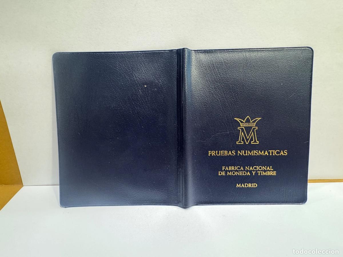 Monedas Juan Carlos I: LOTE MONEDAS EN PESETAS REY JUAN CARLOS I PRUEBAS NUMISMATICAS FNMT CON SU FUNDA / COMPRA MIN&Iacute;MA 5 &euro;