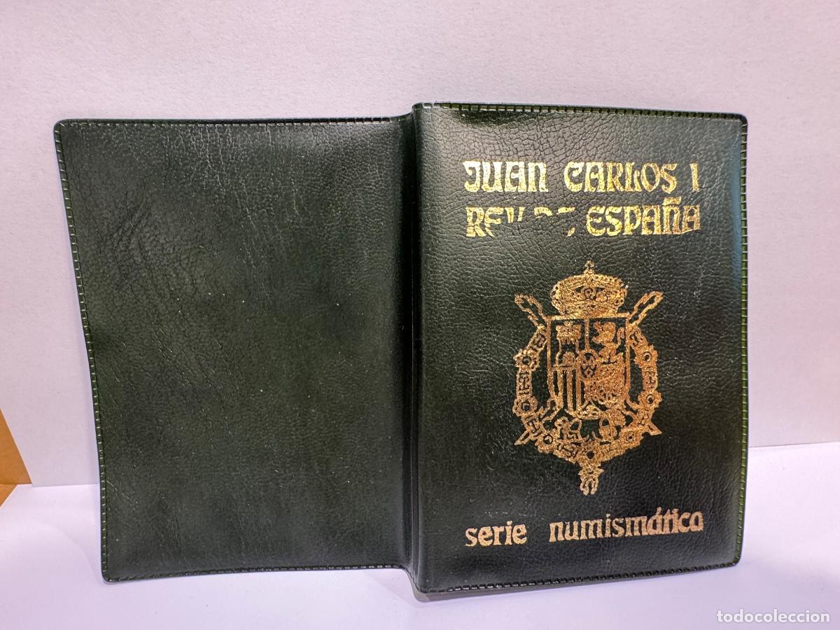 Monedas Juan Carlos I: LOTE MONEDAS EN PESETAS REY JUAN CARLOS I SERIE NUMISMATICA CON SU FUNDA / COMPRA MIN&Iacute;MA 5 &euro;