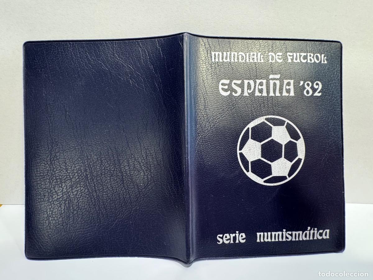 Monedas Juan Carlos I: LOTE MONEDAS EN PESETAS REY JUAN CARLOS I MUNDIAL ESPA&Ntilde;A'82 CON SU FUNDA / COMPRA MIN&Iacute;MA 5 &euro;