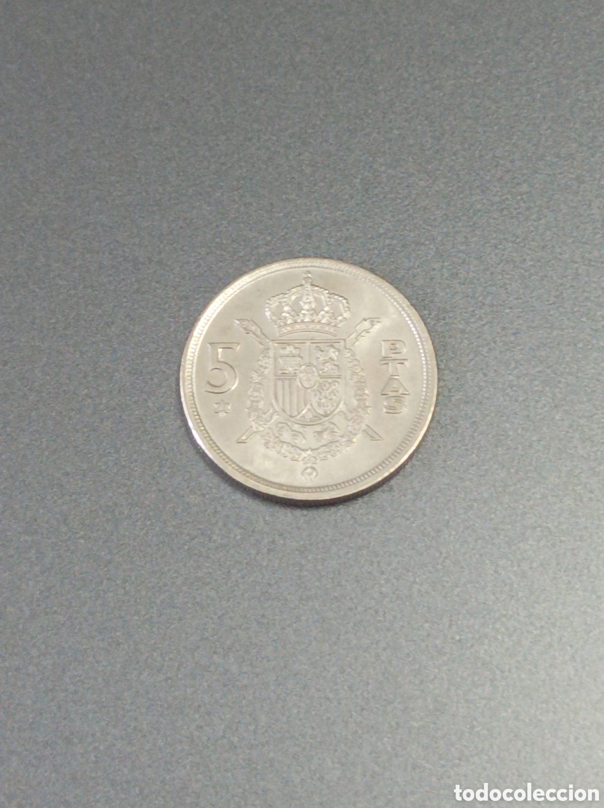 Monedas Juan Carlos I: 5 pesetas de 1975.cupro niquel