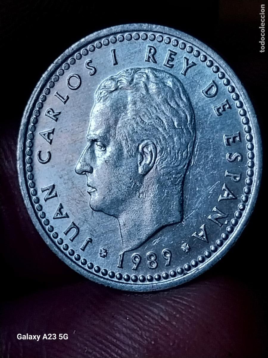 Monedas Juan Carlos I: PESETA 1989 1 PTA JUAN CARLOS I MONEDA ORIGINAL CIRCULADA BE ***