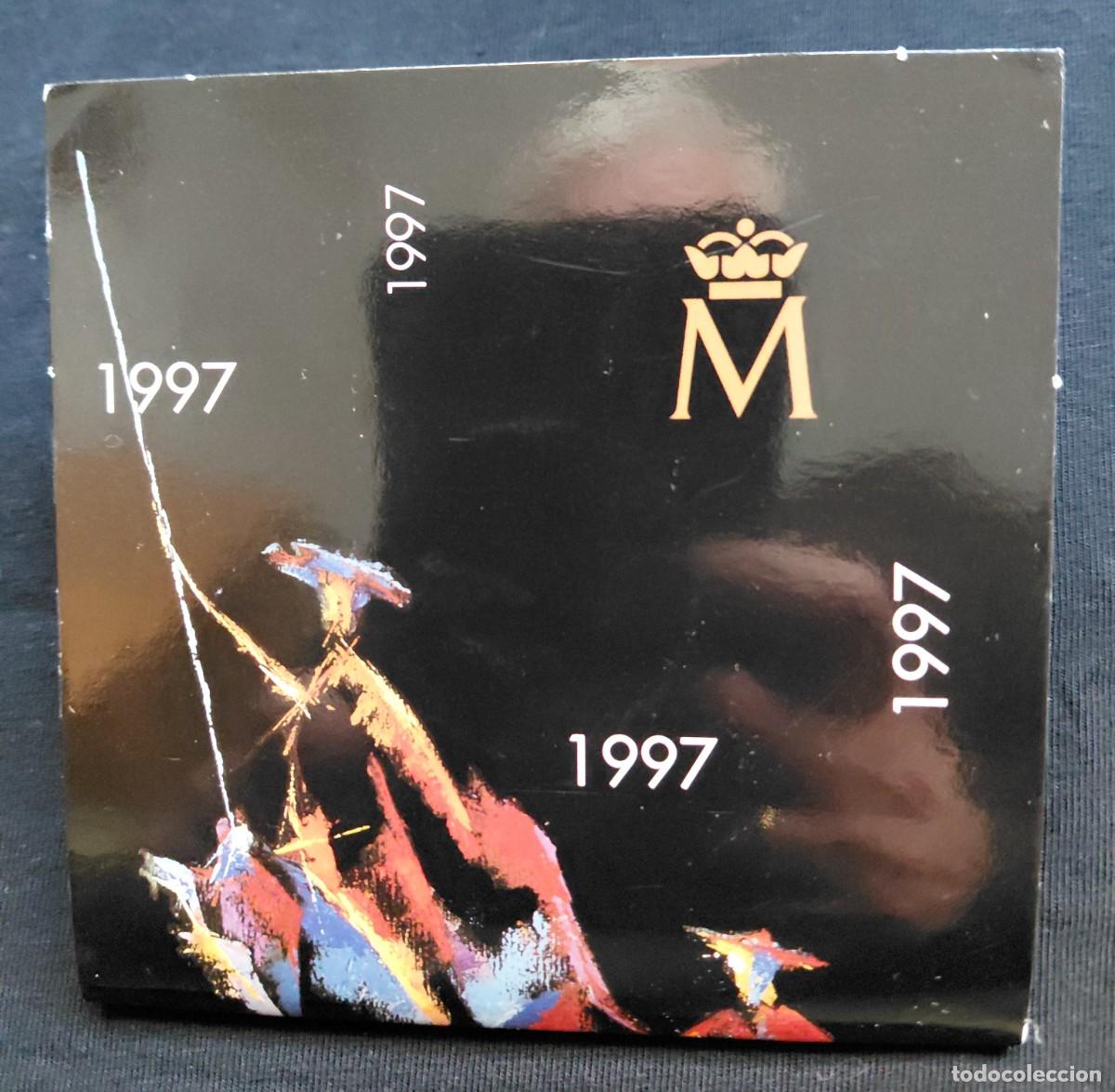 Monedas Juan Carlos I: ESPA&Ntilde;A 1997 - MIGUEL DE CERVANTES - CARTERA - 2000 PTAS DE PLATA.