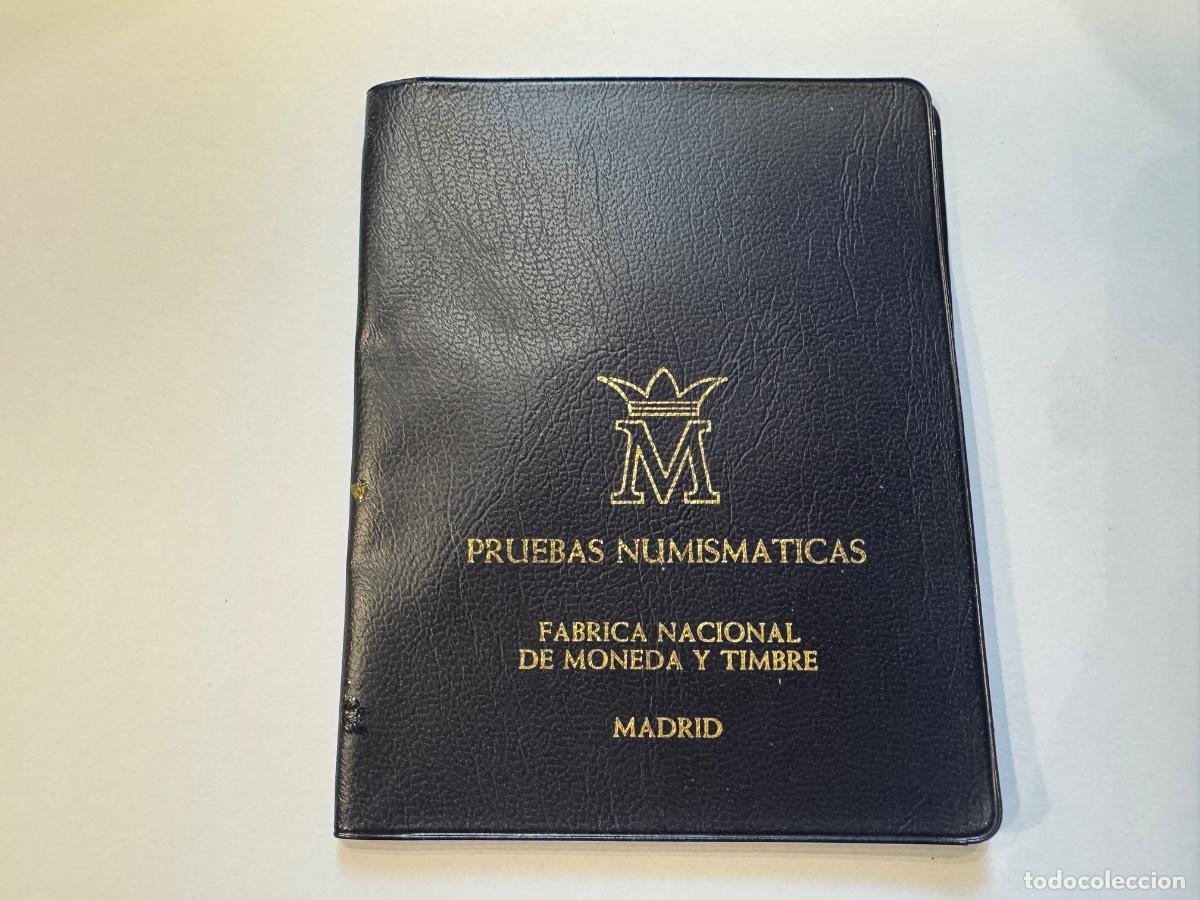 Monedas Juan Carlos I: LOTE MONEDAS PESETAS REY JUAN CARLOS I PRUEBA NUMISM&Aacute;TICA FNMT 1975 CON SU FUNDA / COMPRA MIN&Iacute;MA 5 &euro;