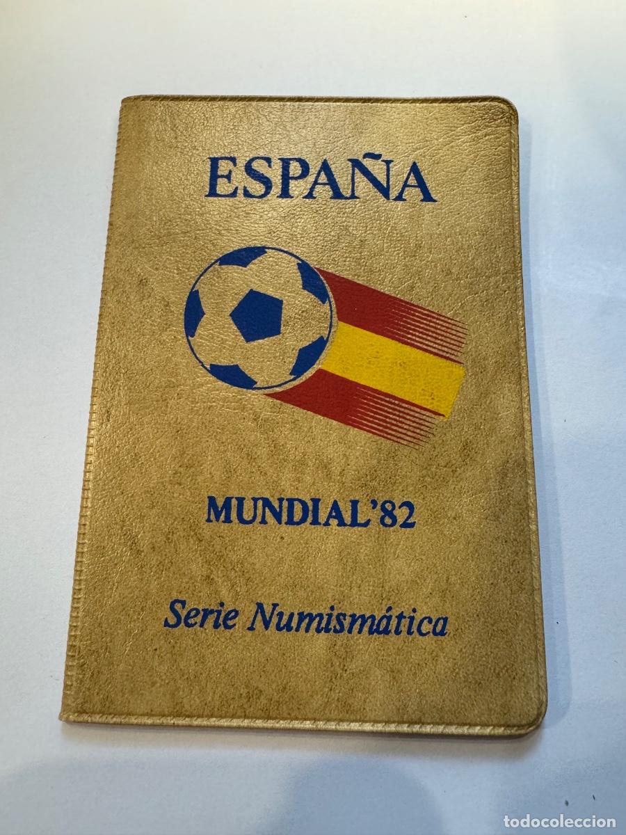 Monedas Juan Carlos I: LOTE MONEDAS EN PESETAS REY JUAN CARLOS I MUNDIAL FUTBOL ESPA&Ntilde;A'82 CON SU FUNDA / COMPRA MIN&Iacute;MA 5 &euro;