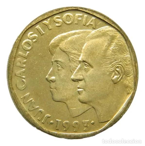 Monedas Juan Carlos I: Espa&ntilde;a, 500 Pesetas 1993 (III Sistema Monetario). Sin Circular.