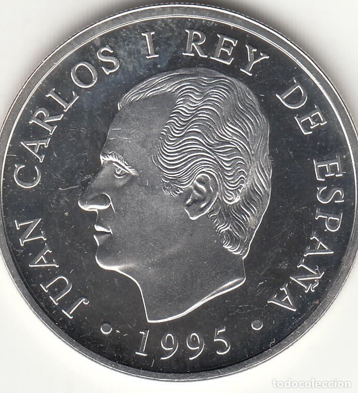 Monedas Juan Carlos I: JUAN CARLOS I: 1000 PESETAS 1995 - OLIMPIADA ATLANTA / PLATA 925