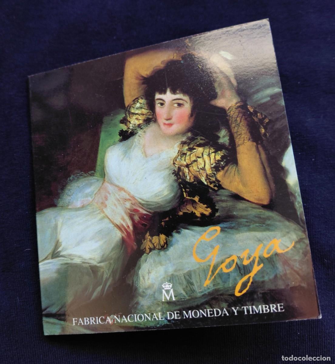 Monedas Juan Carlos I: ESPA&Ntilde;A 1996 - GOYA - LA MAJA VESTIDA - MONEDA DE 2000 PTAS. EN PLATA - EN CARPETA OFICIAL DE LA FNMT