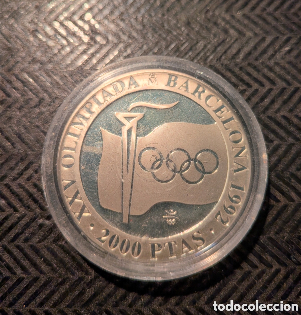 Monedas Juan Carlos I: Moneda de plata de los JJOO BCN 92
