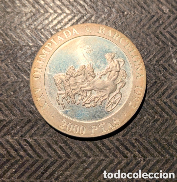 Monedas Juan Carlos I: Moneda de plata de los JJOO BCN 92