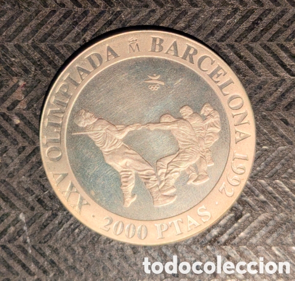 Monedas Juan Carlos I: Moneda de plata de los JJOO BCN 92