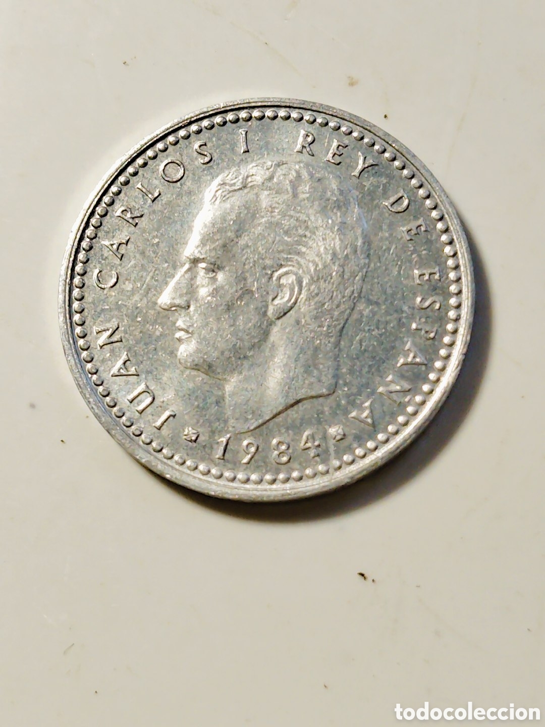 Monedas Juan Carlos I: 1 peseta. A&ntilde;o 1984. Juan Carlos I. Sin circular