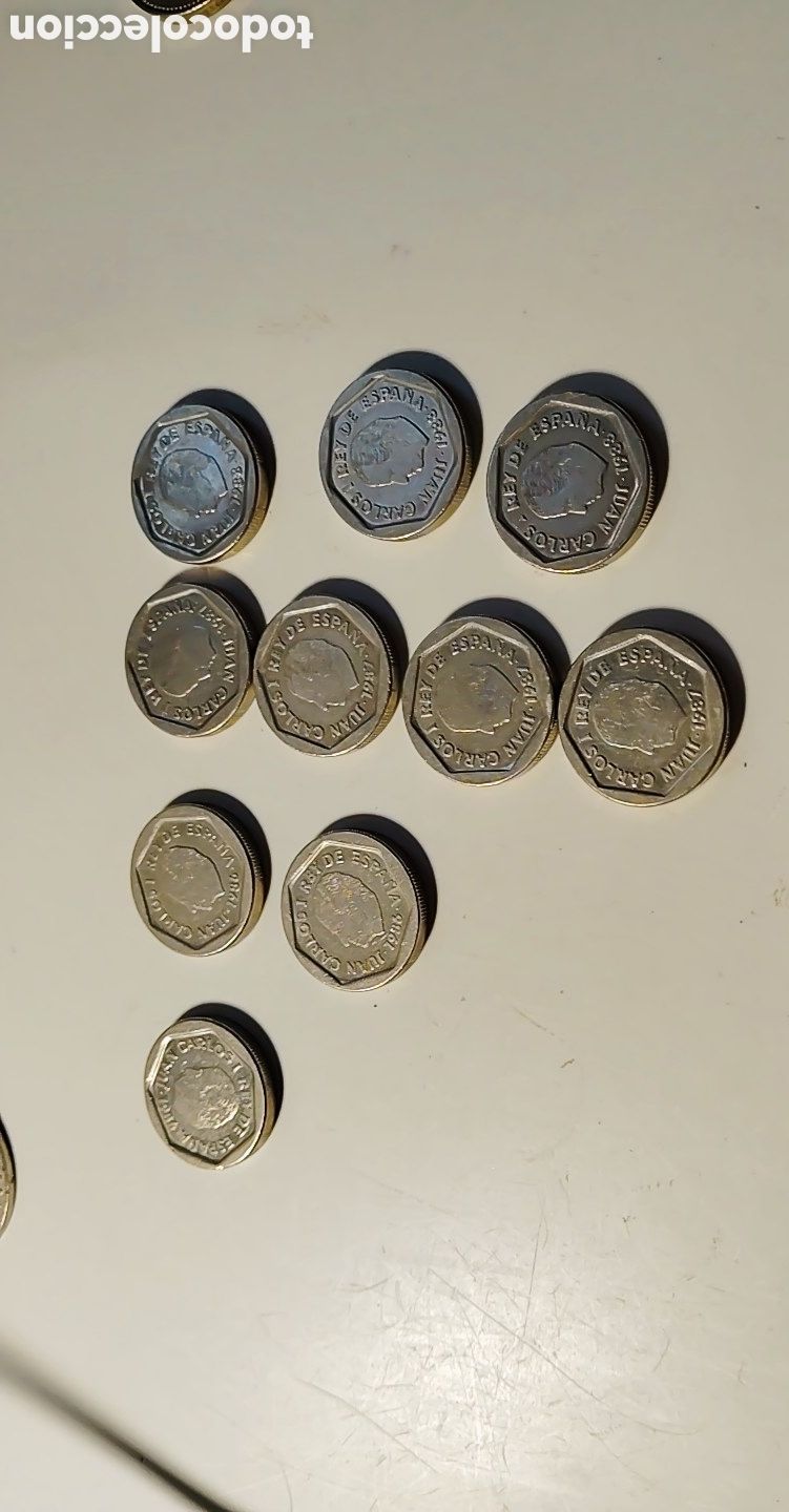 Monedas Juan Carlos I: Lote de 20 monedas de 200 pesetas. Juan Carlos I. A&ntilde;os 86-87-88