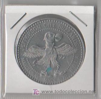 Monedas locales: FICHA TIPO CASINO DE ALUMINIO - Foto 1