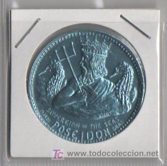 Monedas locales: FICHA TIPO CASINO DE ALUMINIO - Foto 1