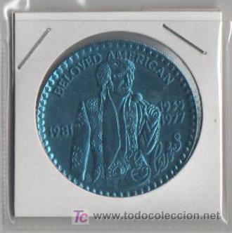 Monedas locales: FICHA TIPO CASINO DE ALUMINIO - Foto 1