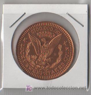 Monedas locales: FICHA TIPO CASINO DE ALUMINIO - Foto 1