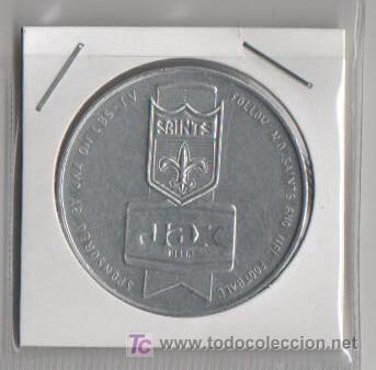 Monedas locales: FICHA TIPO CASINO DE ALUMINIO - Foto 1