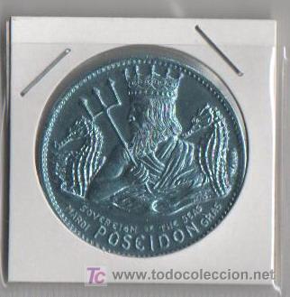 Monedas locales: FICHA TIPO CASINO DE ALUMINIO - Foto 1