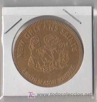Monedas locales: FICHA TIPO CASINO DE ALUMINIO - Foto 1