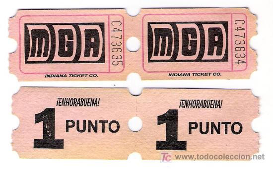 Monedas locales: DOS VALE PUNTO MGA - Foto 1