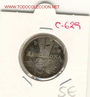 Monedas locales: FICHA OLIMPIADAS BCN 92 sin valor - Foto 1
