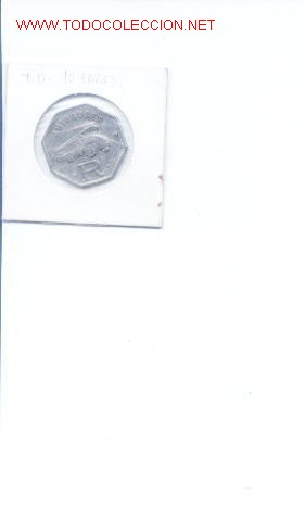 Monete locali: Ficha 15 centimos autobuses.no se a que ciudad pertenece.es octogonal