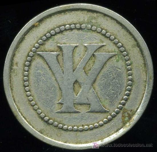 Monnaies locales: ESCASA FICHA de 2 PESETAS - KURSAL VALENCIA - A&Ntilde;OS 20