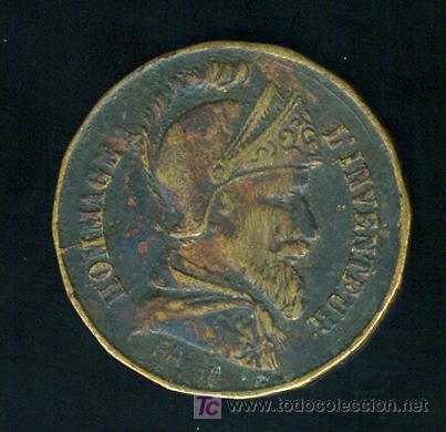 Monedas locales: FICHA HOMMAGEA INVENTOR , 20 CENTIMOS LECRAYON , M455 - Foto 1