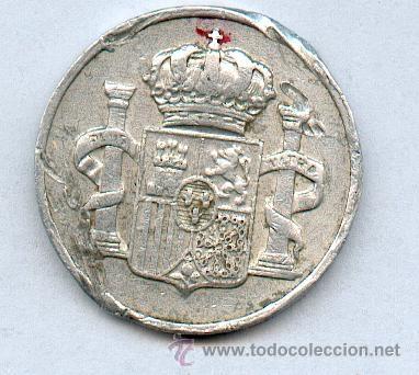 Monedas locales: FICHA ALFONSO XIII - Foto 2