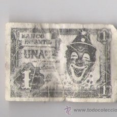 Monedas locales: DINERO DE JUGUETE **BANCO INFANTIL UNA PESETA **. Lote 21671398