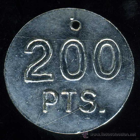 Monedas locales: FICHA DE 200 PESETAS - SIN IDENTIFICAR - Foto 1