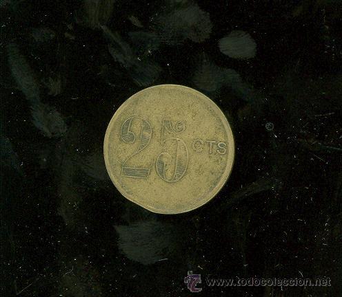 Monedas locales: FICHA DE 25 CTS. A IDENTIFICAR. - Foto 1