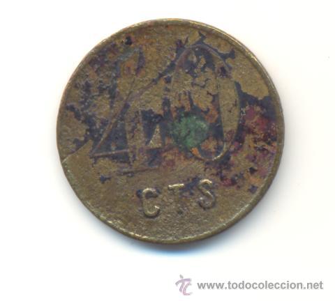 Monedas locales: MALLORCA FICHA VALOR 40 C&Eacute;NTIMOS A CLASIFICAR - Foto 1