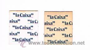 Monedas locales: CARTON DE 1 PTA. Y 5 PTS. LA CAIXA MONEDA DE LA TRANSICION - Foto 2