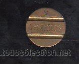 Monedas locales: ESPA&Ntilde;A. FICHA TELEFONICA EN METAL - Foto 1
