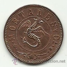 Monedas locales: (FCP-205)FICHA VALOR 1 MONTAÑES Y Cª.(BARCELONA). Lote 27726113