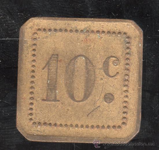 Monedas locales: FICHA DE 10 CENTIMOS A IDENTIFICAR - Foto 1