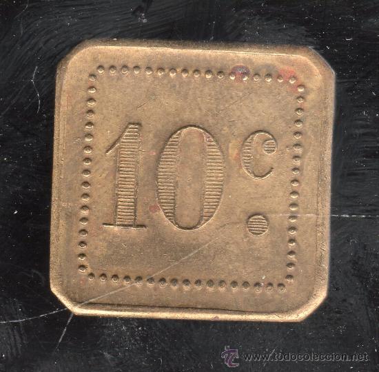 Monedas locales: FICHA DE 10 CENTIMOS A IDENTIFICAR - Foto 1