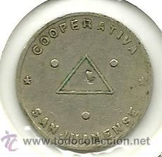 Monedas locales: FICHA COOP.SAN JUANENSE 1pts - Foto 2